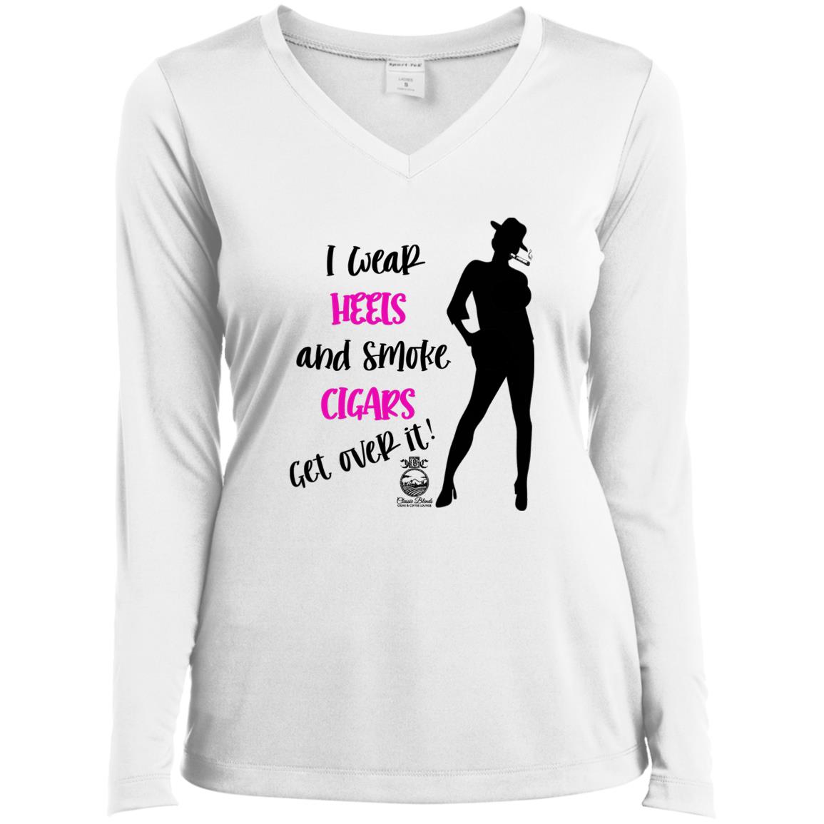 Heels Long Sleeve V-Neck (2 options)