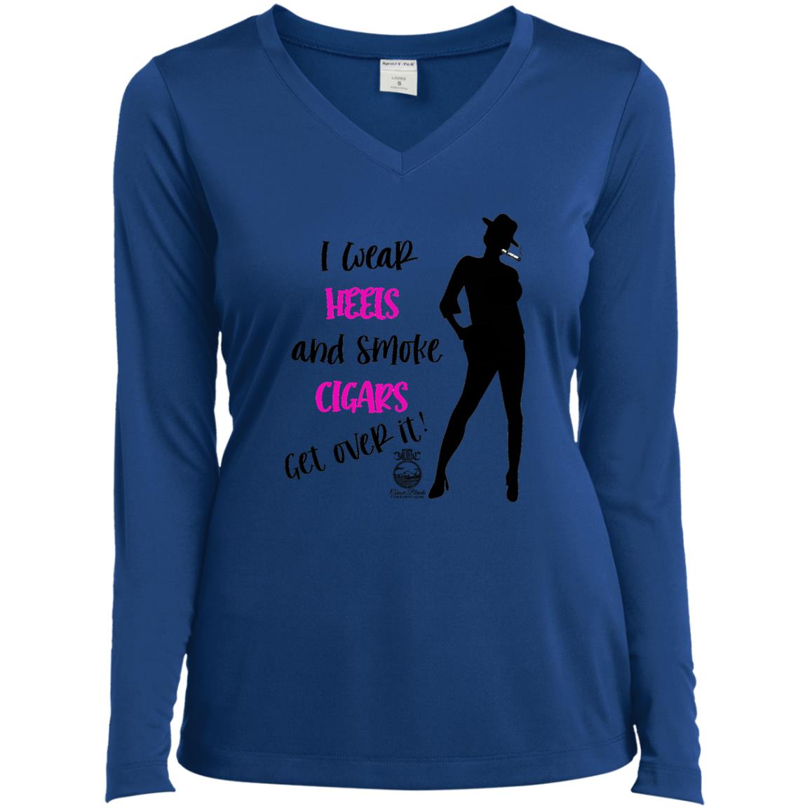 Heels Long Sleeve V-Neck (2 options)