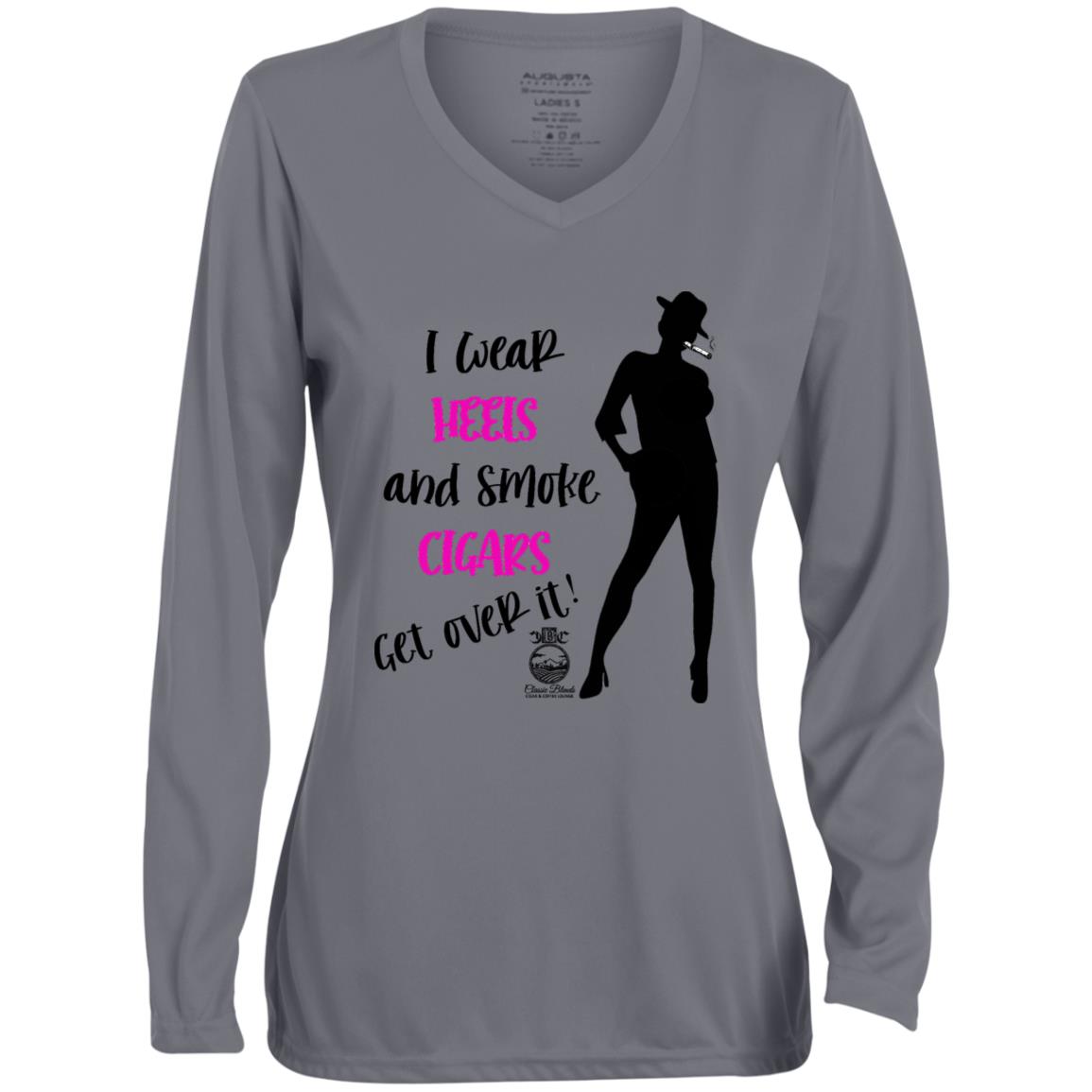 Heels Long Sleeve V-Neck (2 options)