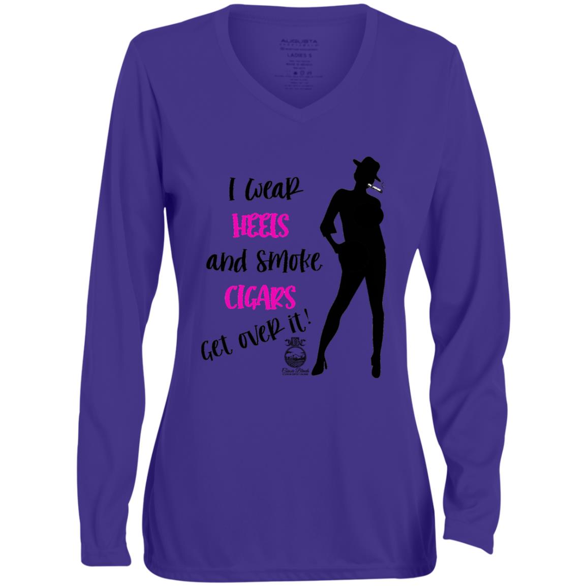 Heels Long Sleeve V-Neck (2 options)
